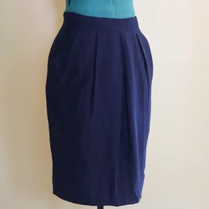 Vintage Dana Buchman | 100% Silk Skirt